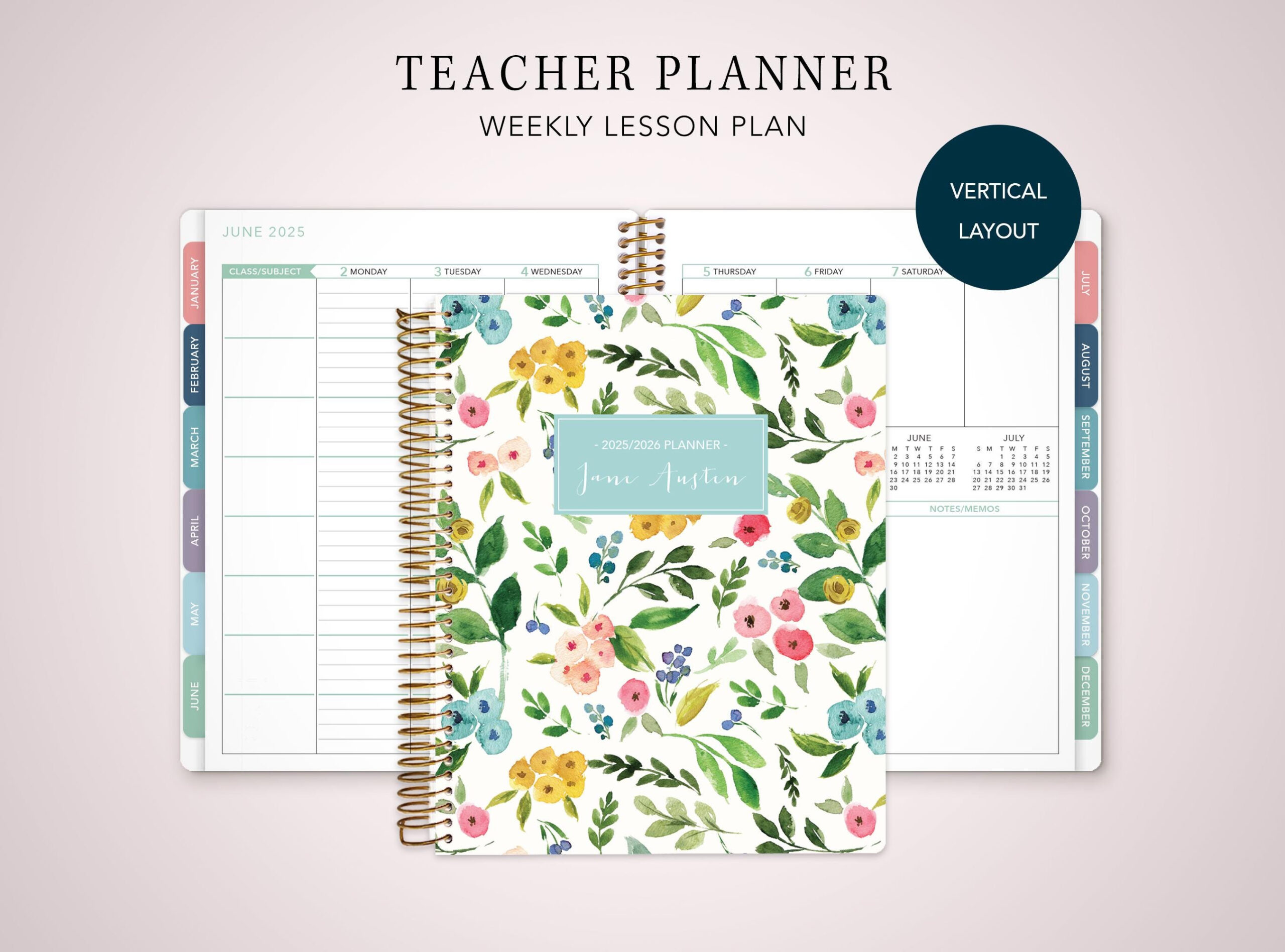 2025 2026 Teacher Planner Vertical 7X9 2025-2026 Teacher Lesson - Magm 2025 September Tamil Calendar