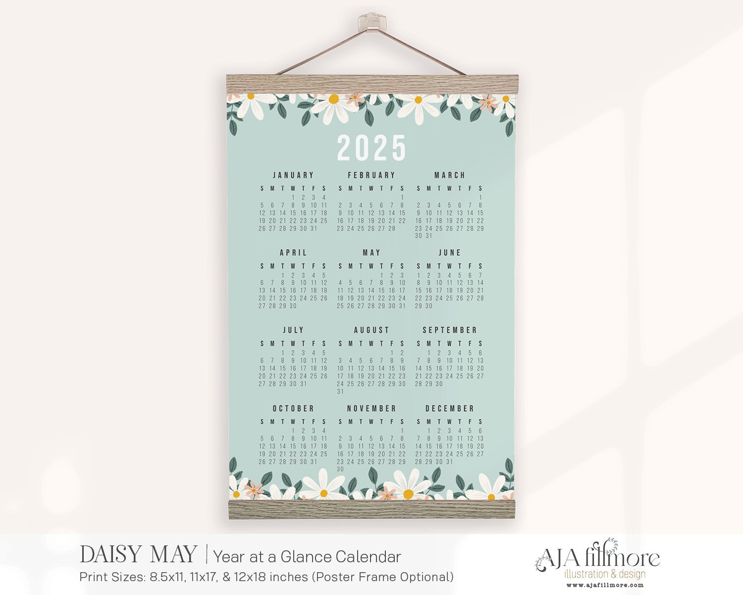 2025 Year At A Glance Calendar | Year At A Glance Calendar Makes A - September 2025 Calendar Waterproof