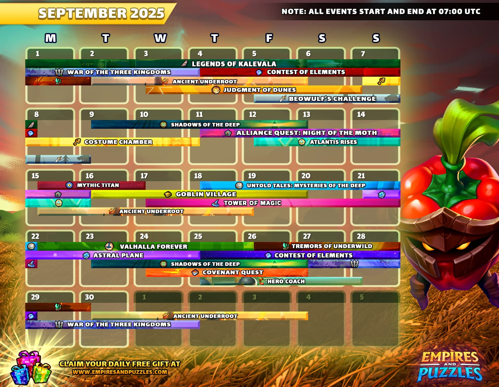 Calendar Of Events For September 2025 🗓️ - News &amp;amp; Updates - September 2025 Calendar With Events