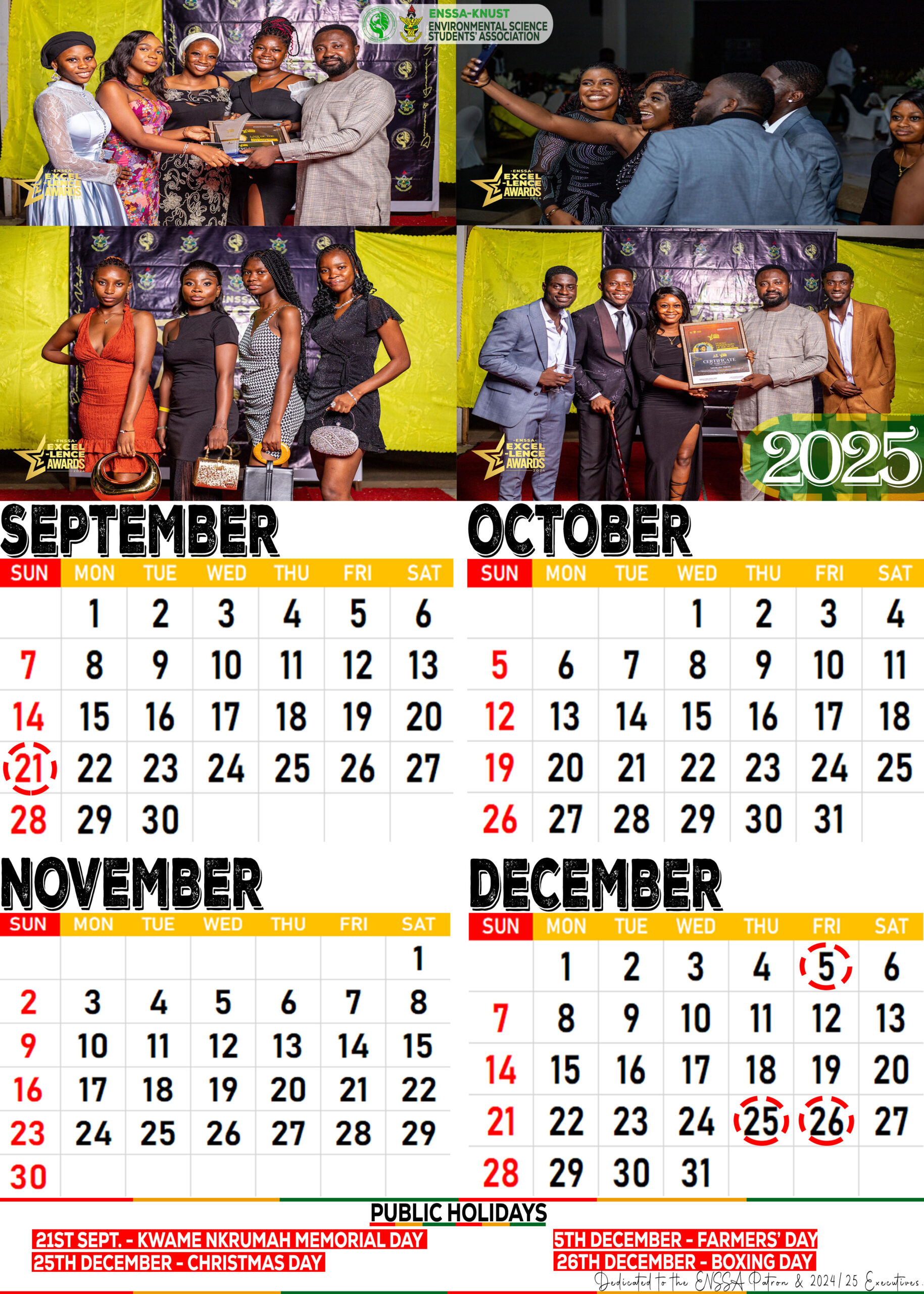 File:2025 Calendar From The Months Of September To December - September to December 2025 Calendar