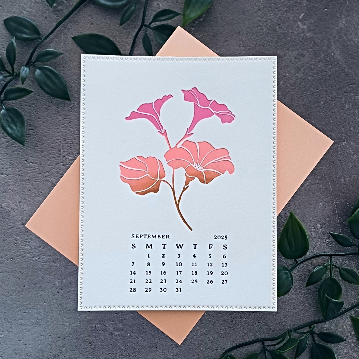 Ideas For Creating A Homemade Calendar - Spellbinders Blog - September 2025 Calendar Homemade