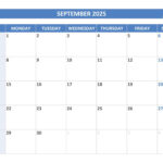September 2025 Calendar -Calendar.best – Calendar 2025 September
