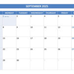 September 2025 Calendar -Calendar.best – September 2025 Calendar Days