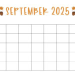 September 2025 Calendars – 107 Free Printables | Printabulls – September Schedule Calendar 2025 Printable