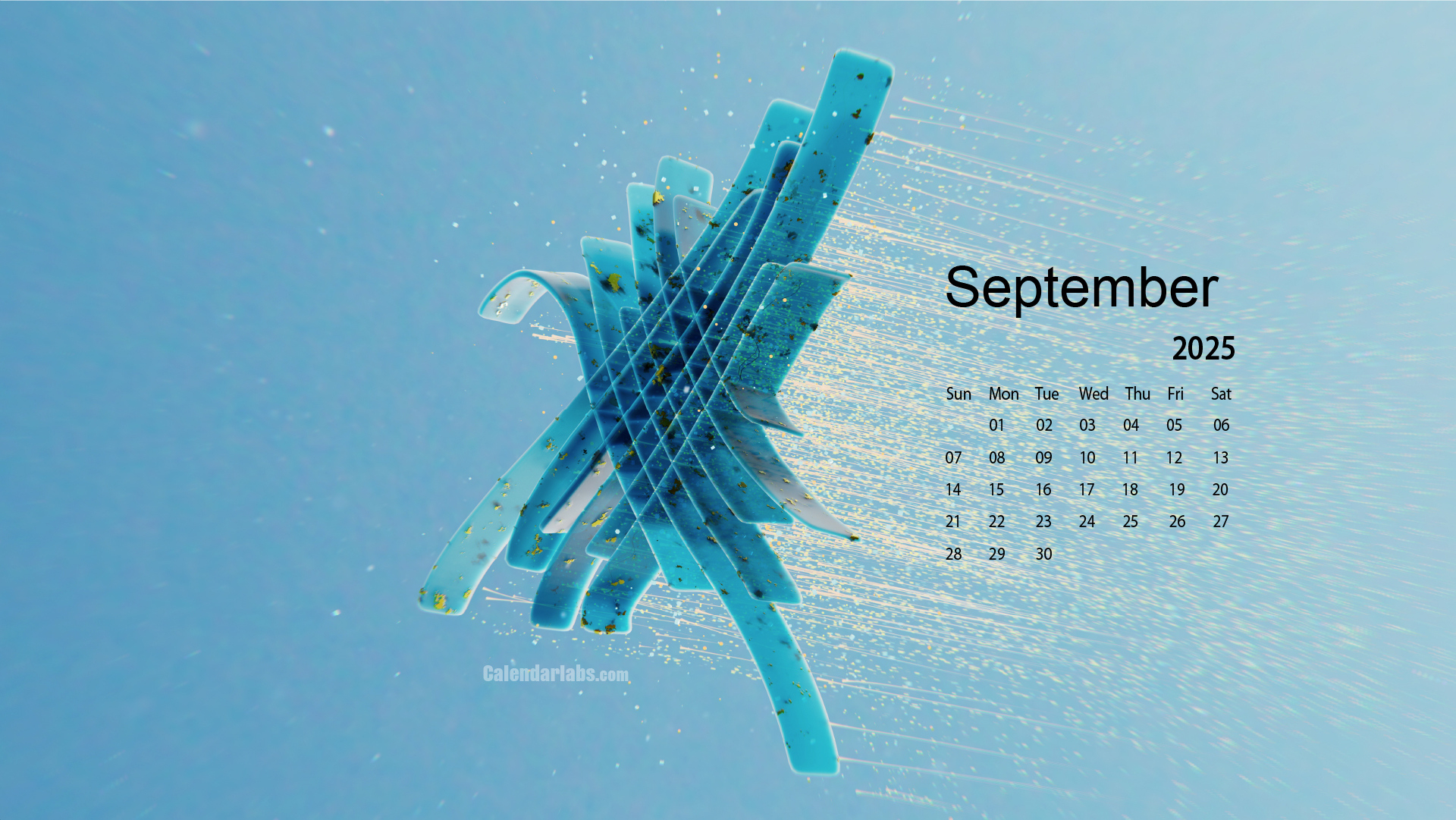 September 2025 Desktop Wallpaper Calendar - Calendarlabs - Calendar Labs September 2025